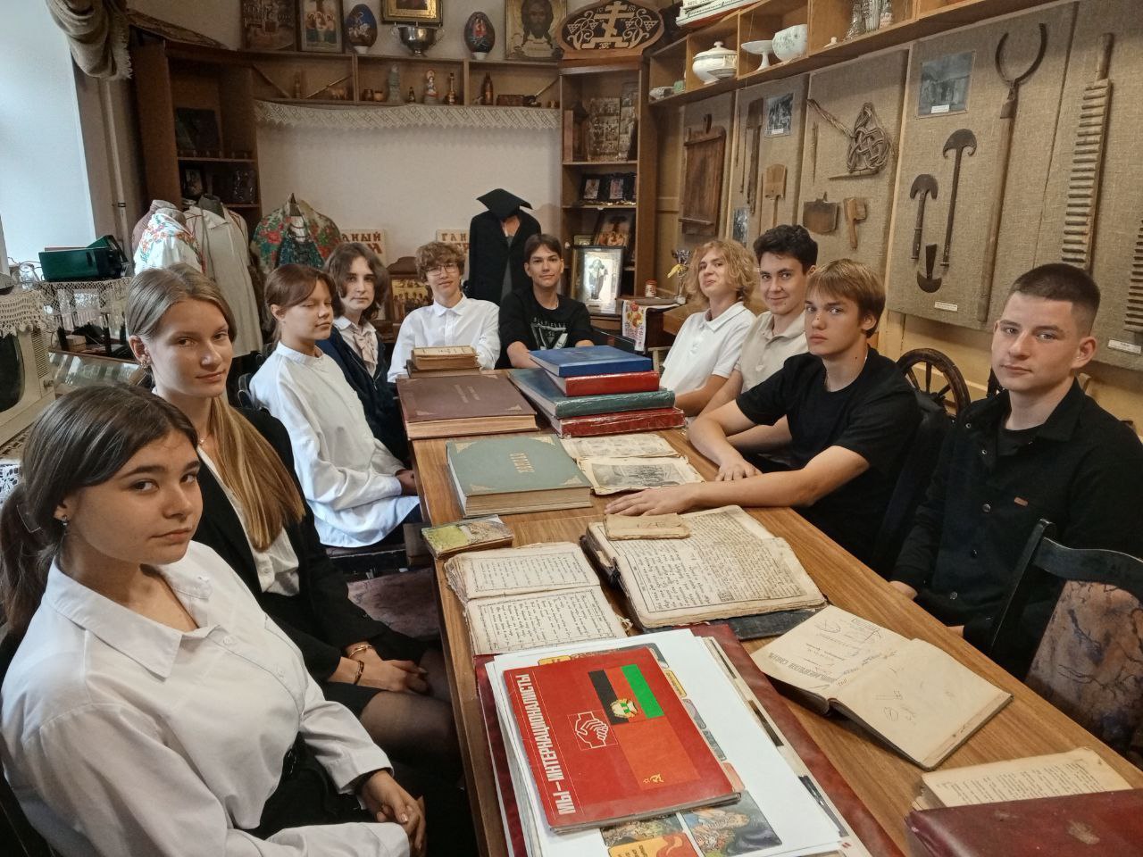 Экскурсия в музее &amp;quot;Русская старина&amp;quot;.